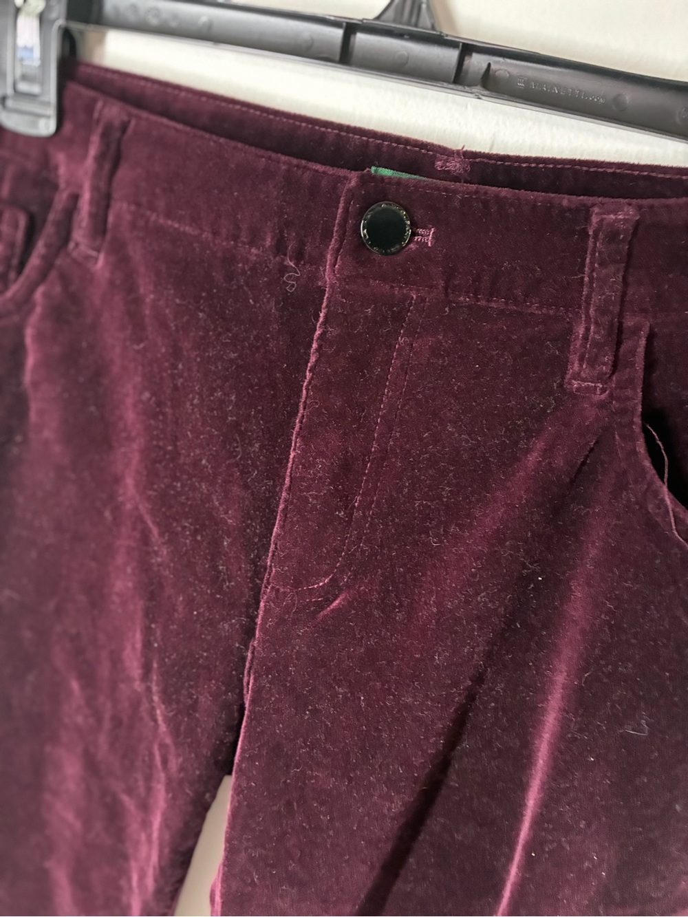 Ralph Lauren Pants in Deep Burgundy - Picture 3 of 9